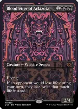 Bloodletter of Aclazatz creature